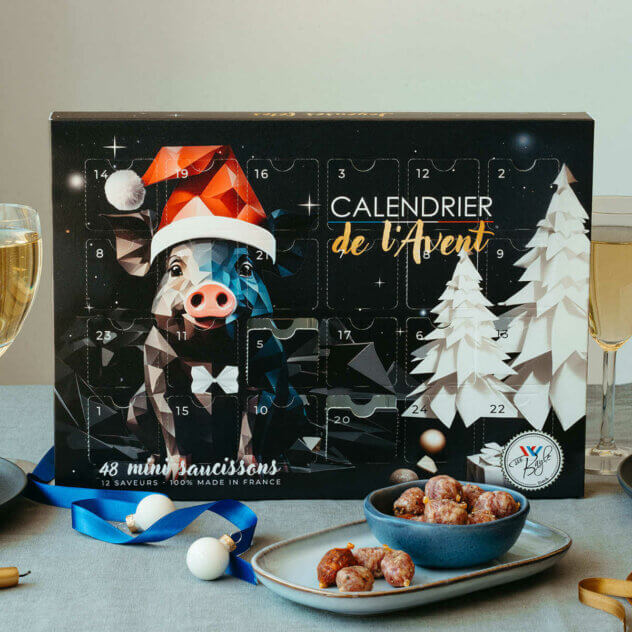 7 calendrier de l'avent Saucisson et charcuterie pour vos apéros de Noël